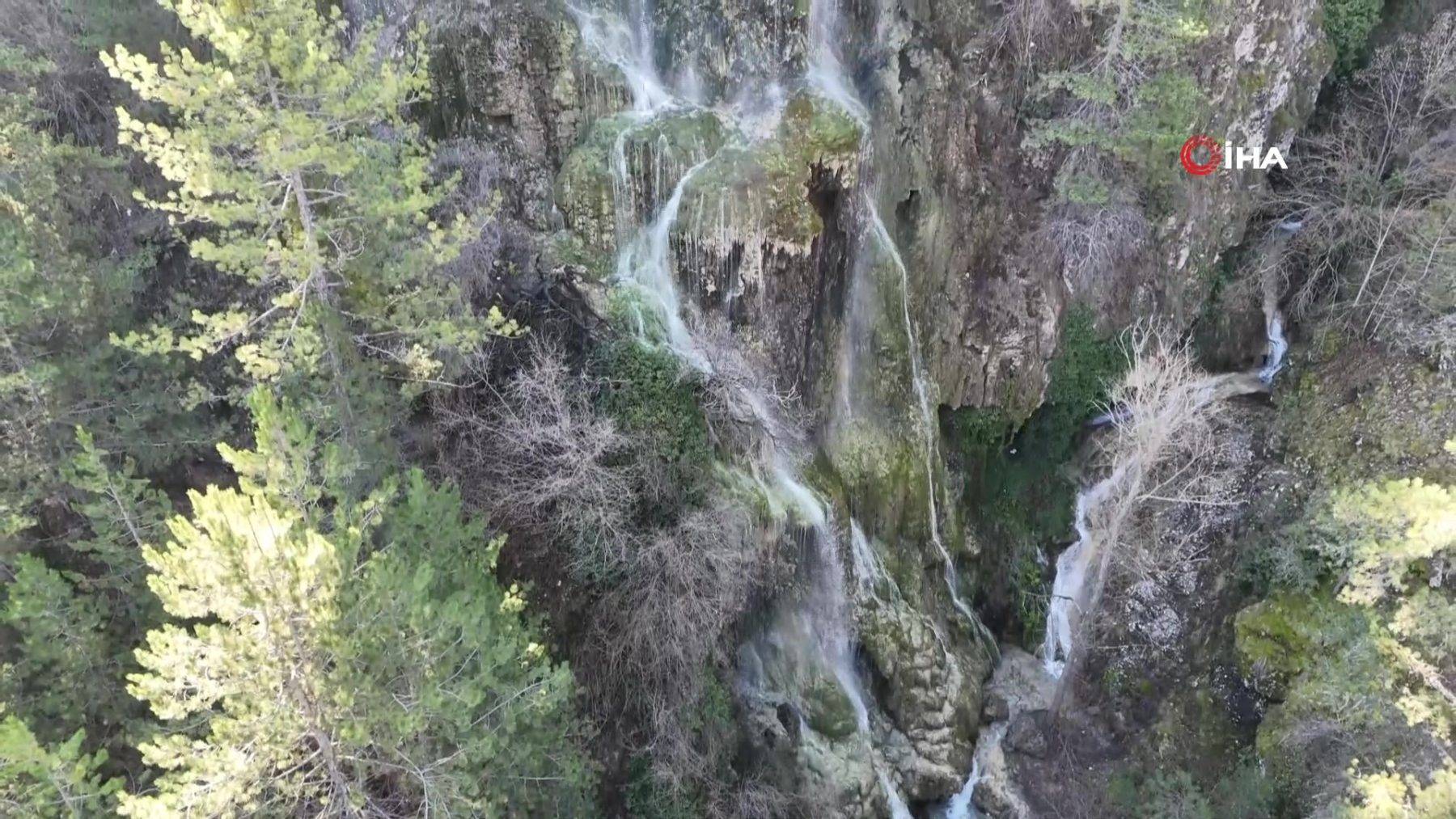 İlginç hikayeli doğa harikası: Uyuzsuyu Şelalesi