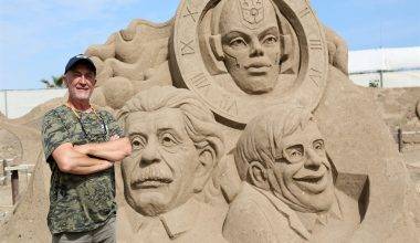 Kuma harikalar yarattılar: Antalya Kum Heykel Festivali kapılarını açıyor