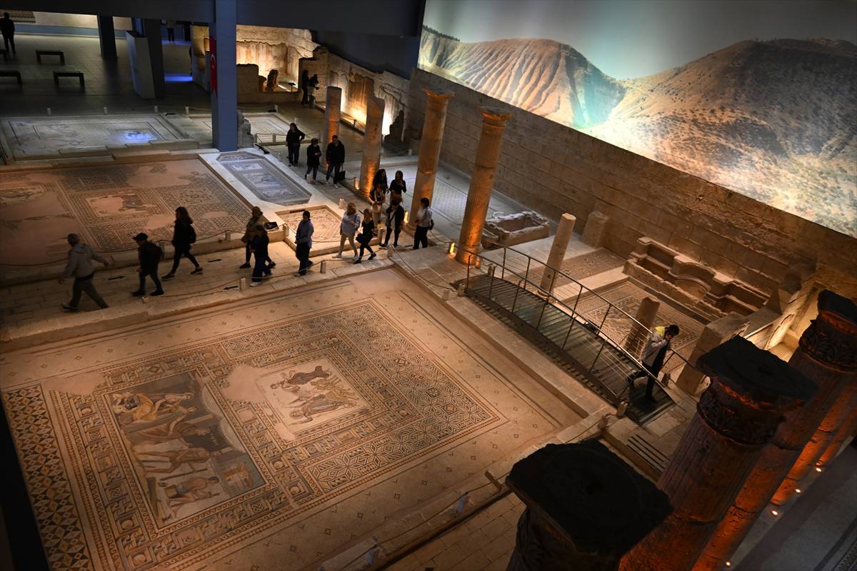 Cumhurbaşkanlığı'ndan ödüllü Zeugma Mozaik Müzesi 2026 yılına hızlı başladı