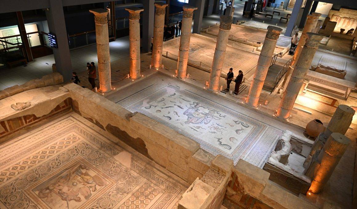 Cumhurbaşkanlığı'ndan ödüllü Zeugma Mozaik Müzesi 2026 yılına hızlı başladı