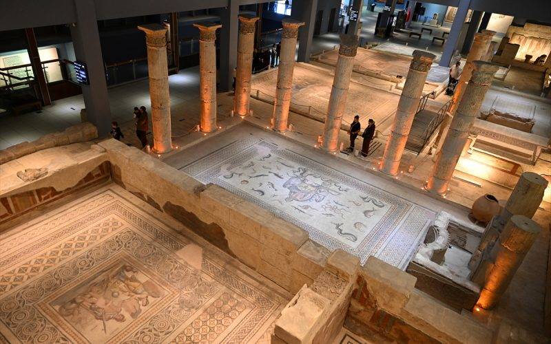 Cumhurbaşkanlığı'ndan ödüllü Zeugma Mozaik Müzesi 2026 yılına hızlı başladı