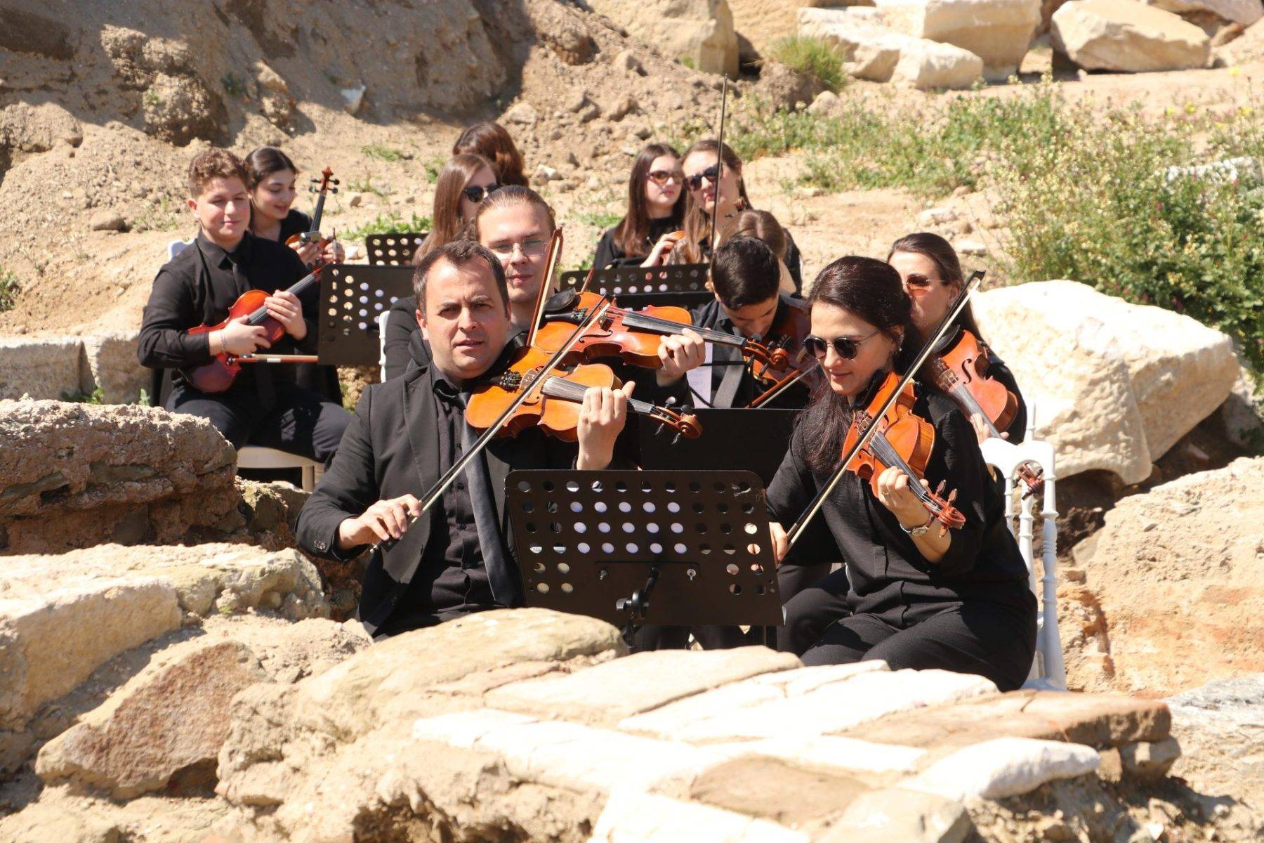 2 bin yıl sonra ilk kez: Perinthos Antik Kenti, müzik sesiyle doldu