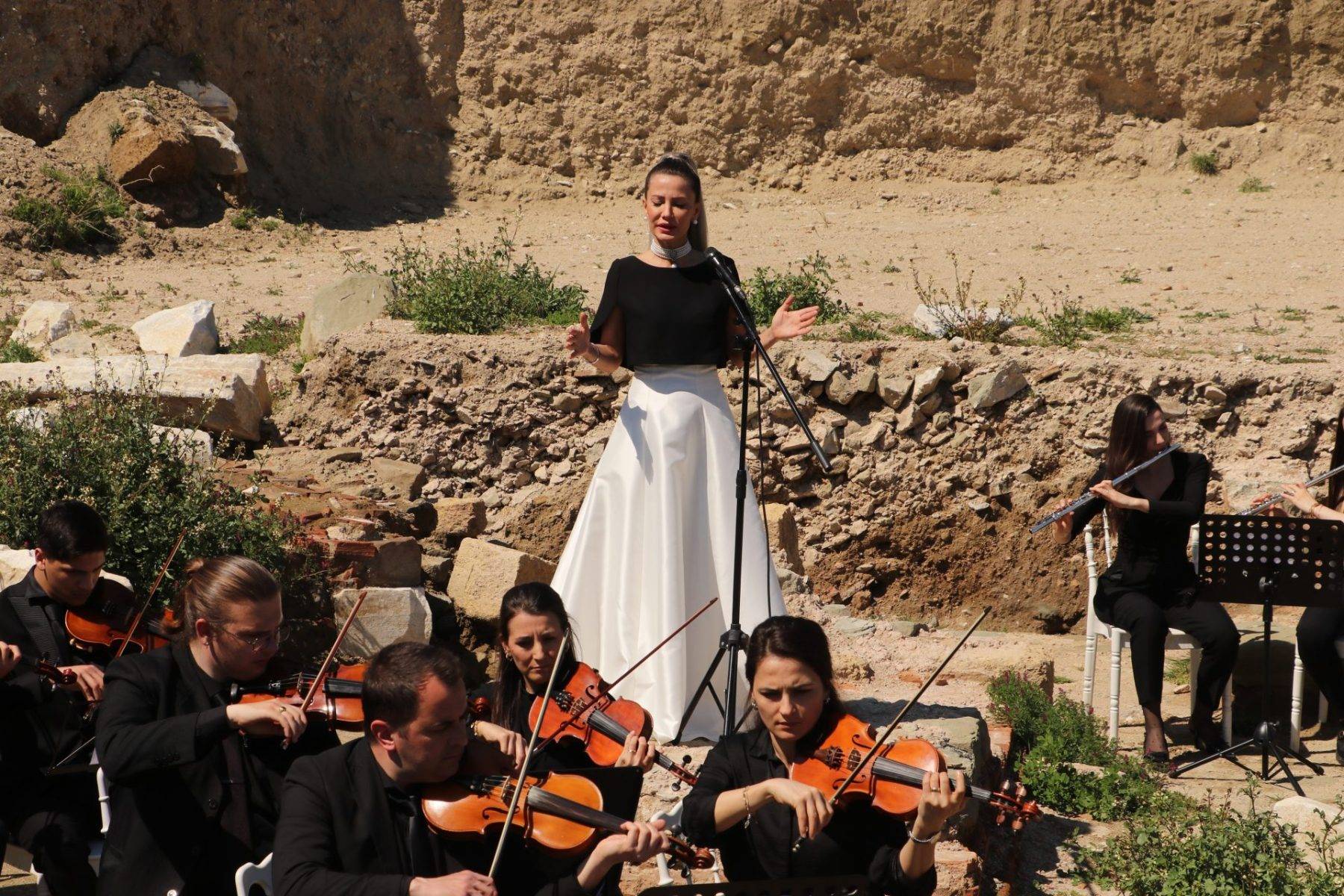 2 bin yıl sonra ilk kez: Perinthos Antik Kenti, müzik sesiyle doldu