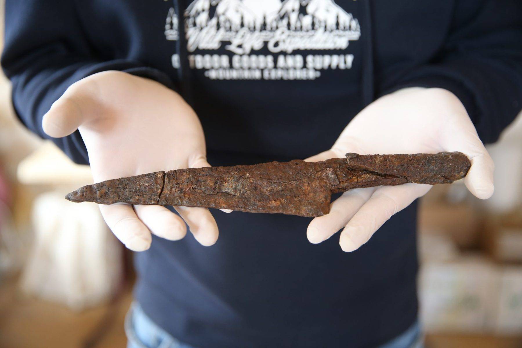 Tam 1500 yıllık! Hadrianopolis kazılarında bıçak seti ortaya çıktı