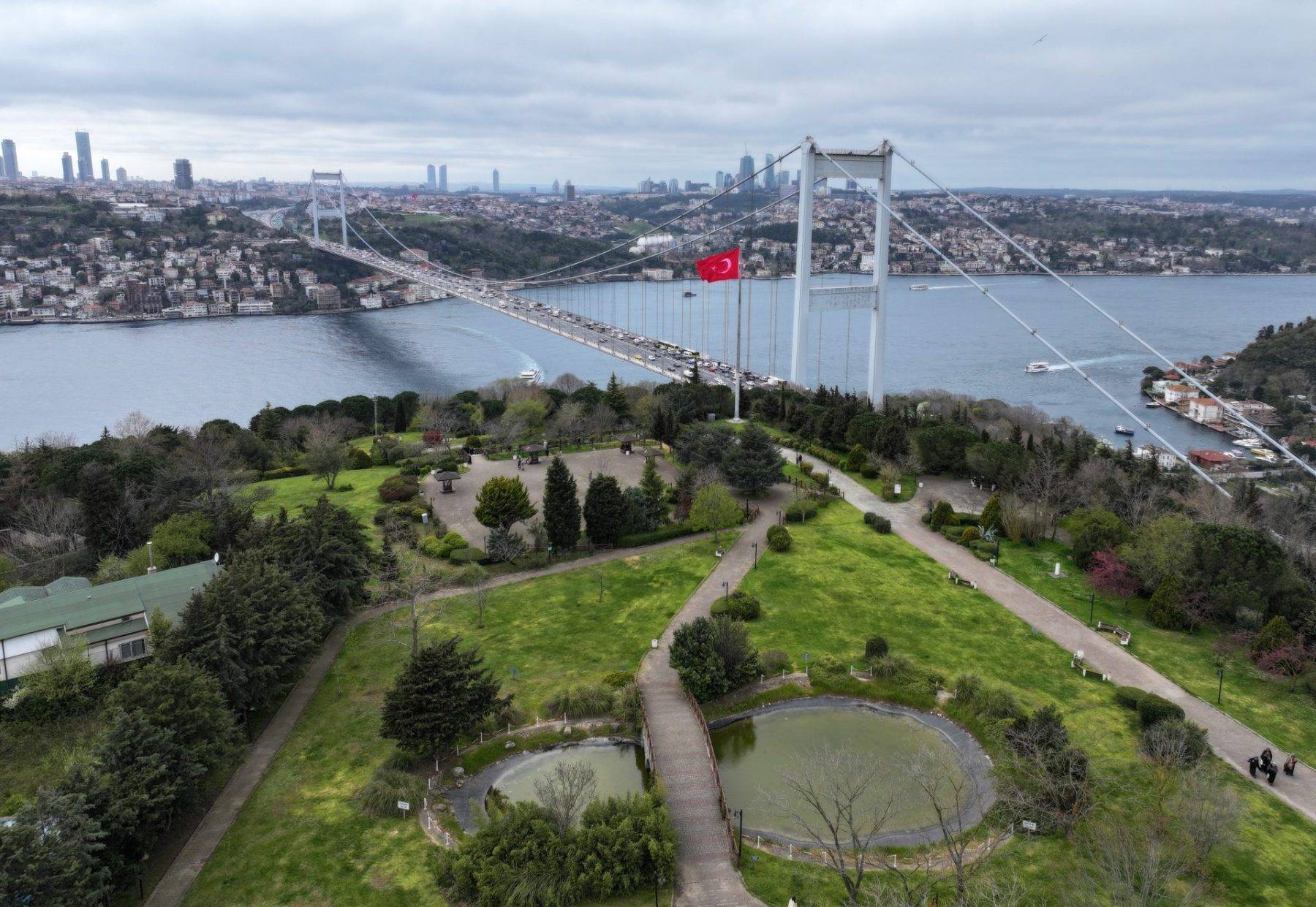 İstanbul'un şehir manzarası ile doğasını buluşturan nokta: Otağtepe Parkı