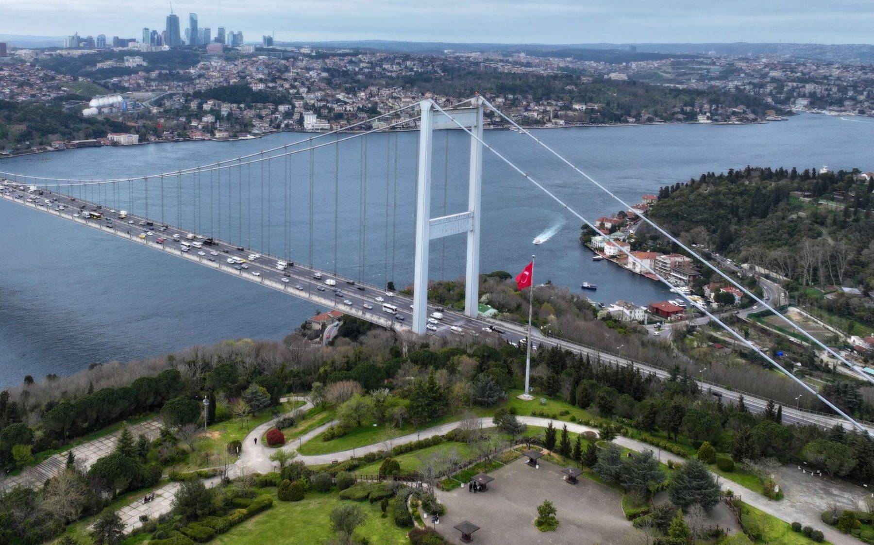 İstanbul'un şehir manzarası ile doğasını buluşturan nokta: Otağtepe Parkı