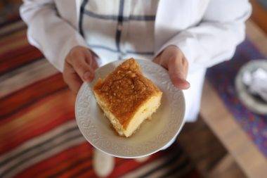 Tam 20 yumurtayla yapılıyor! Çankırı'nın coğrafi işaretli lezzeti: Yumurta tatlısı