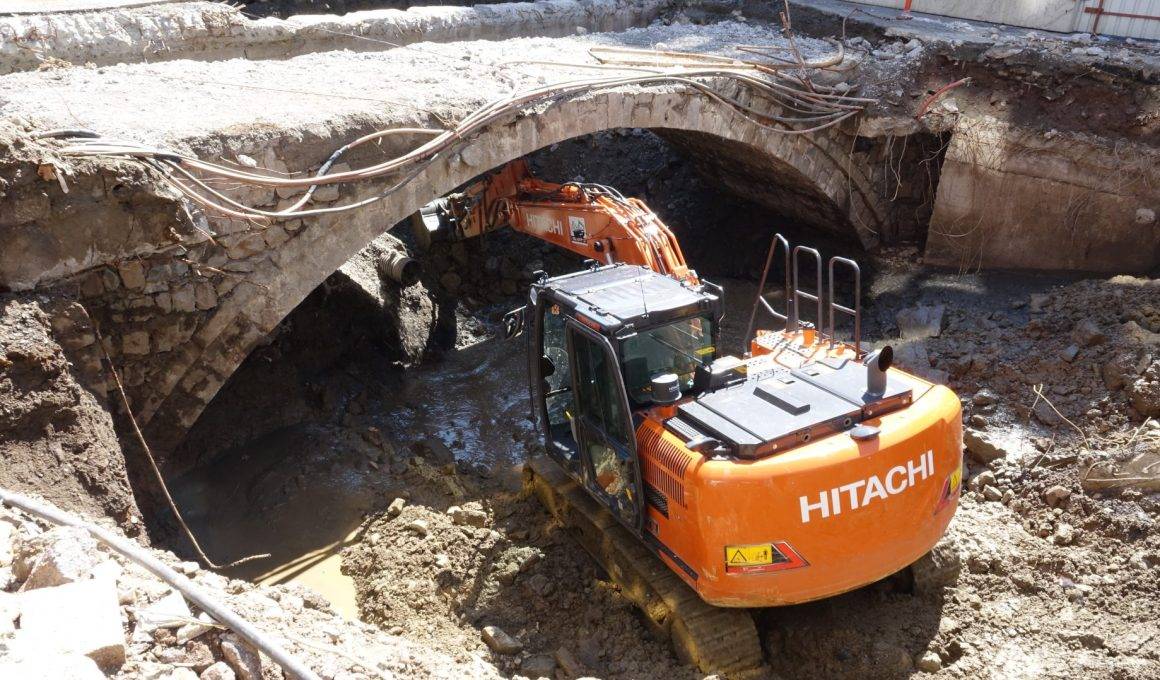 Rize'de yol çalışması 200 yıllık tarihi ortaya çıkardı!