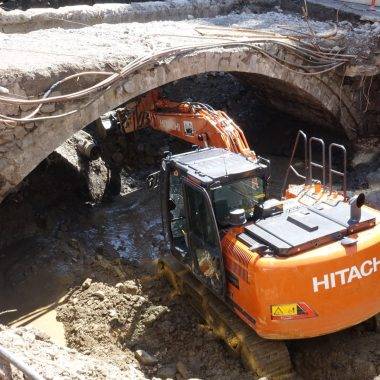 Rize'de yol çalışması 200 yıllık tarihi ortaya çıkardı!