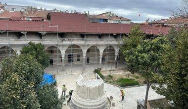 Mimar Sinan'ın nadir eseri: 470 yıllık Gazi Kara Ahmet Paşa Külliyesi çalışmaları devam ediyor