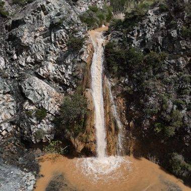 Geçtiğimiz yıl yok olmuştu! Hatay'ın Şarlak Şelalesi tekrardan akmaya başladı