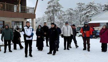 Termal su ve kayak aynı yerde: Murat Dağı Termal Kayak Merkezi’nde sezon sona erdi
