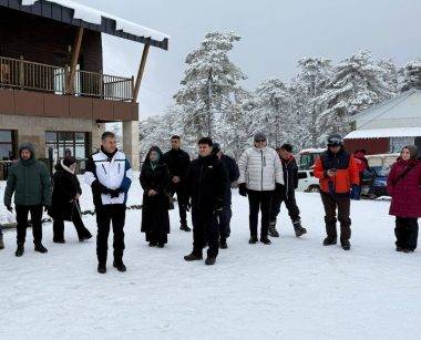 Termal su ve kayak aynı yerde: Murat Dağı Termal Kayak Merkezi’nde sezon sona erdi
