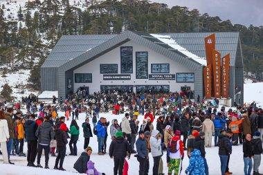 Denizli Kayak Merkezi sezonu noktaladı: Bu yıl da yüzbinlerin tercihi oldu