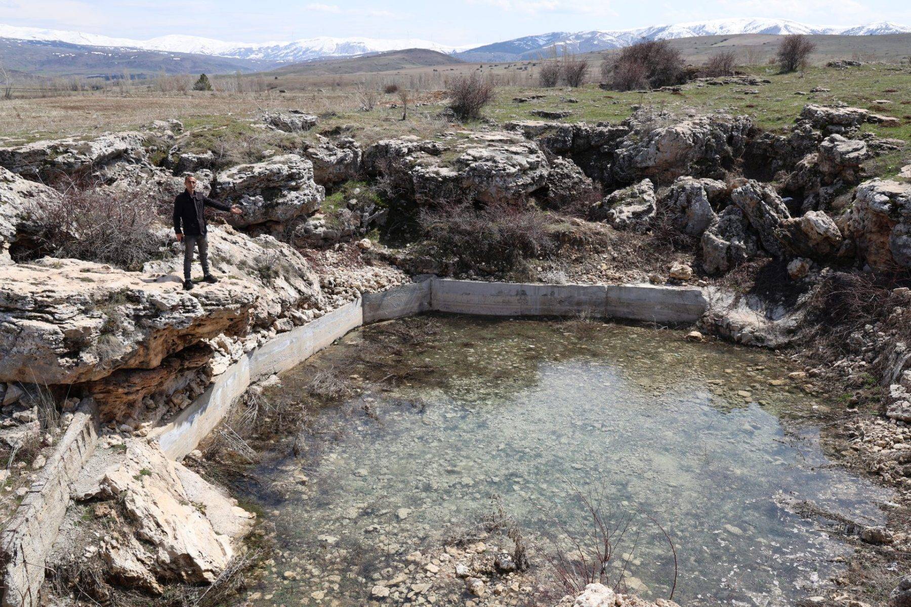 Şifalı su kurumuştu: Son halini görenler sevince boğuldu 