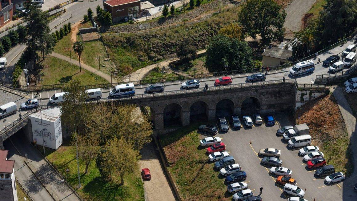 Trabzon'un simgelerinden: Roma döneminden kalan Tabakhane Köprüsü gün yüzüne çıkacak