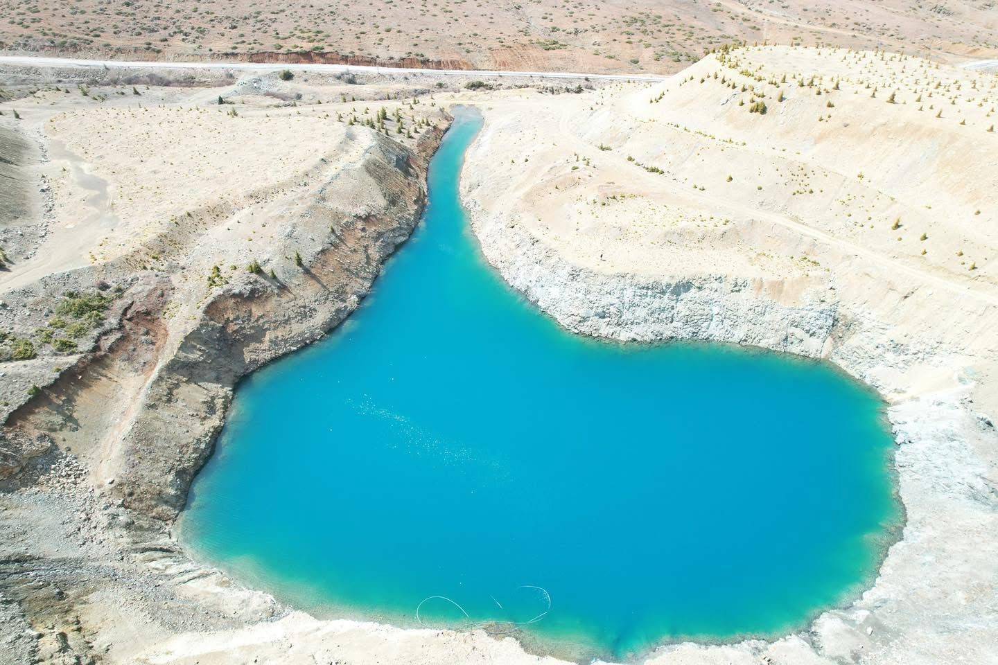 Adeta bir vaha: Kayseri'nin doğa harikası Mavi Göl