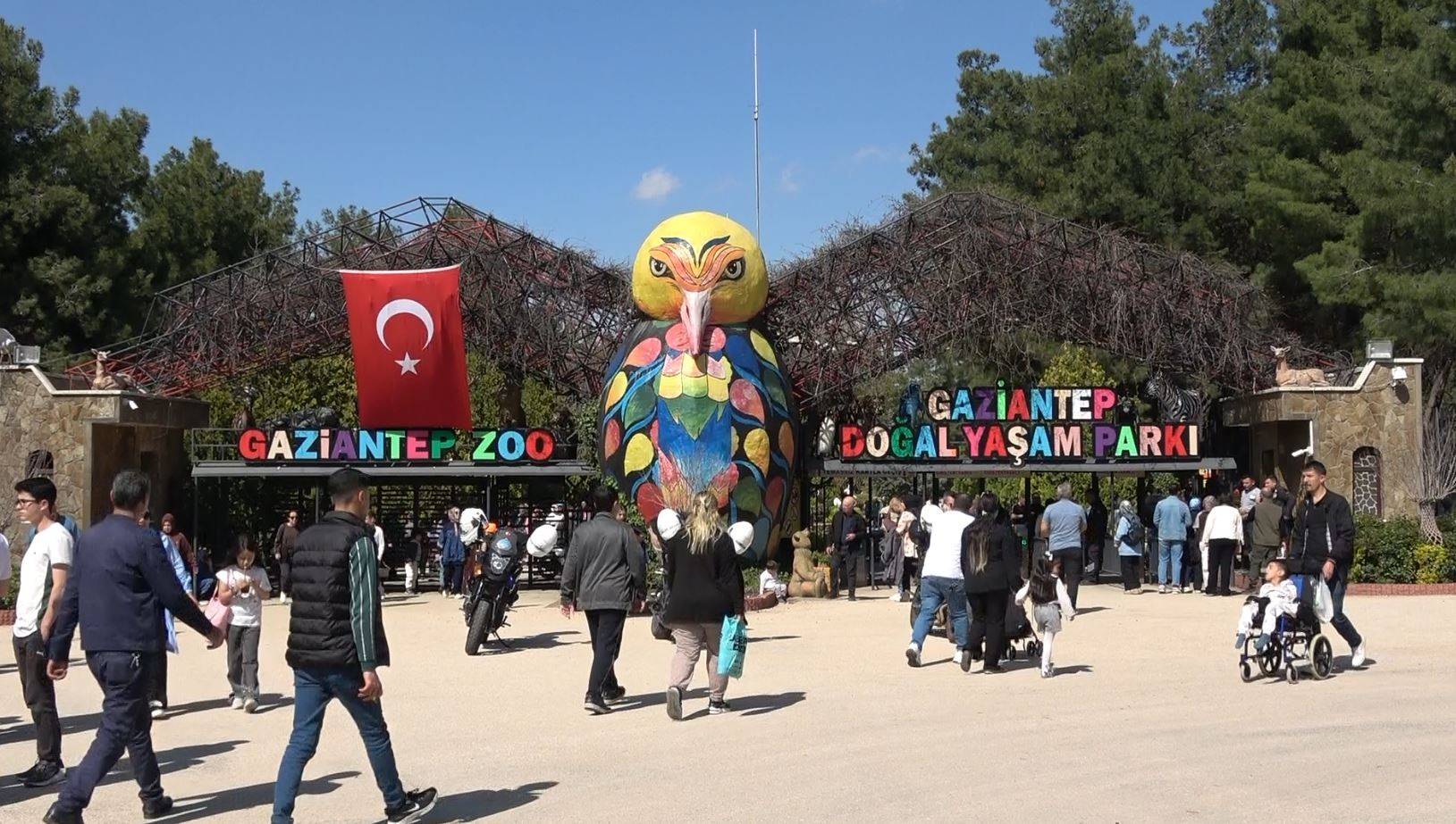 Bu yıl da rekor bekleniyor! Gaziantep Doğal Yaşam Parkı yoğun ilgi görüyor