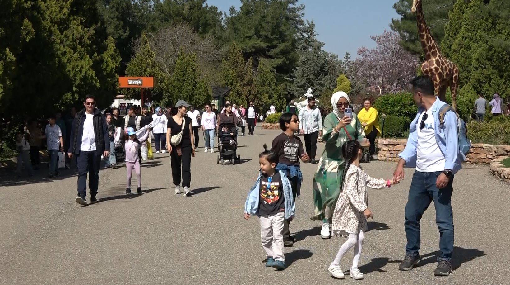 Bu yıl da rekor bekleniyor! Gaziantep Doğal Yaşam Parkı yoğun ilgi görüyor