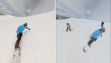 Kayakseverlerden tam not: Kümbet Yaylası'nda Snowboard keyfi