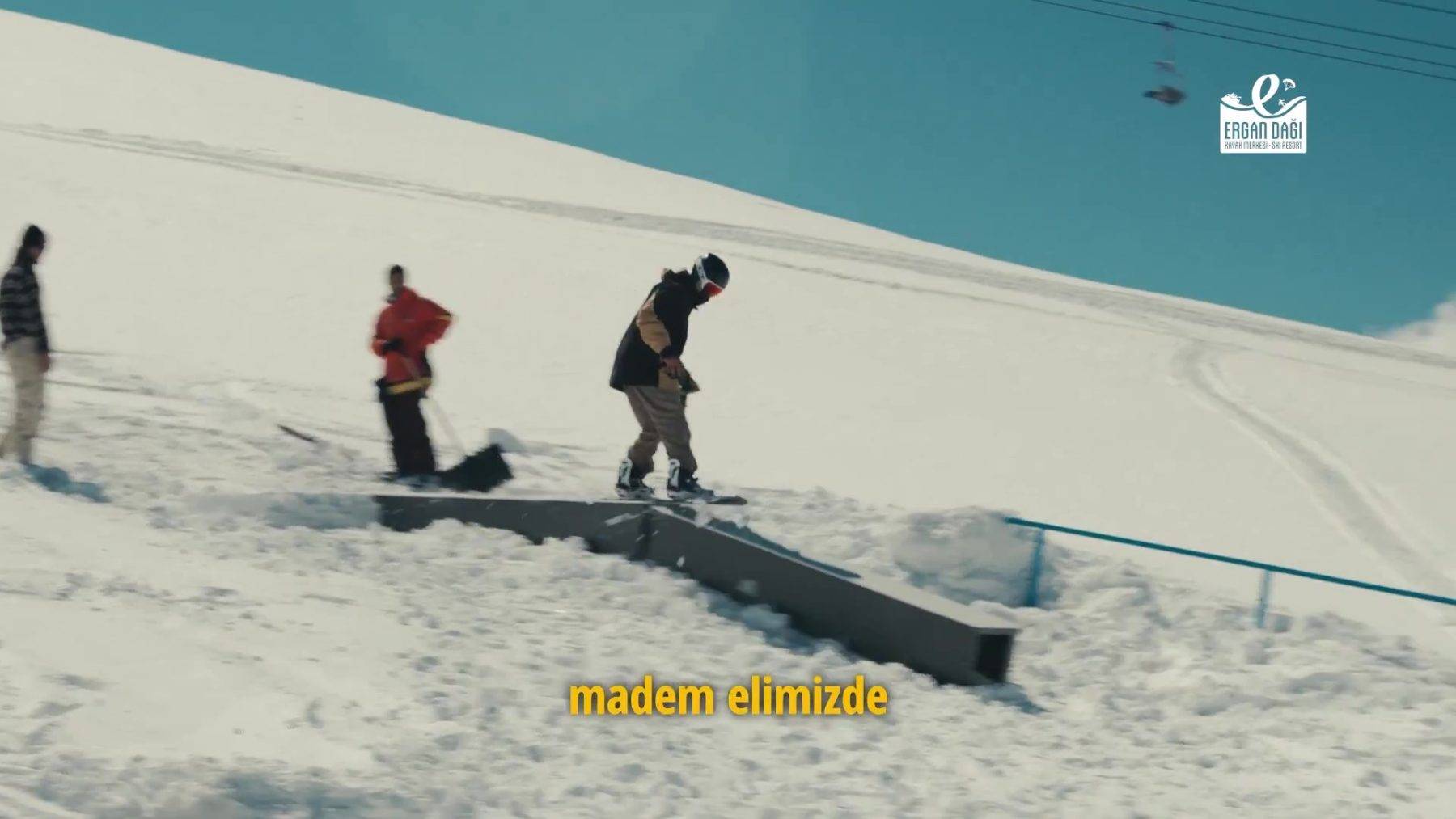 Dünyanın en uzunları arasında! Ergan Dağı Snowpark adrenalin tutkunlarını bekliyor