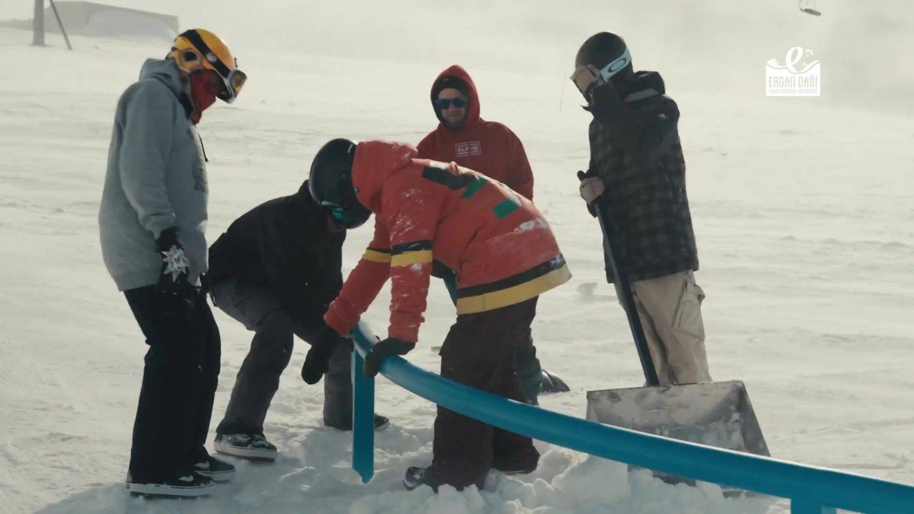 Dünyanın en uzunları arasında! Ergan Dağı Snowpark adrenalin tutkunlarını bekliyor