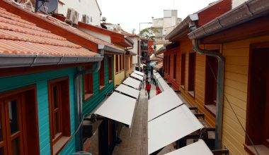Genişliği sadece 2 metre! Edirne'nin en dar çarşısı restore edildi