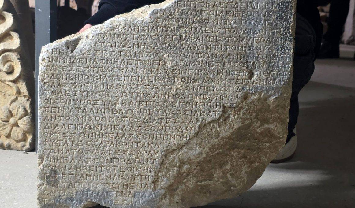 2 bin 200 yıl önceki katı kurallar ortaya çıktı: Muğla'da dikkat çeken yazıt