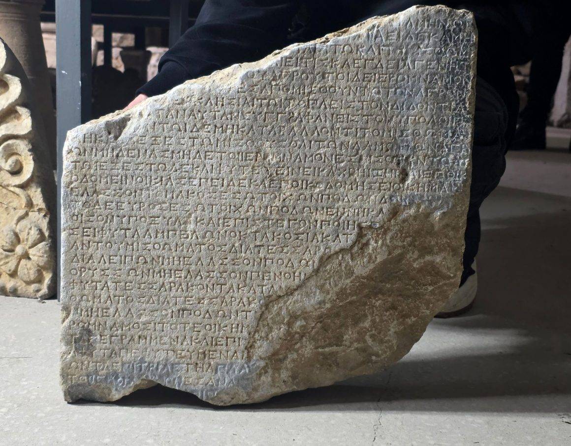 2 bin 200 yıl önceki katı kurallar ortaya çıktı: Muğla'da dikkat çeken yazıt