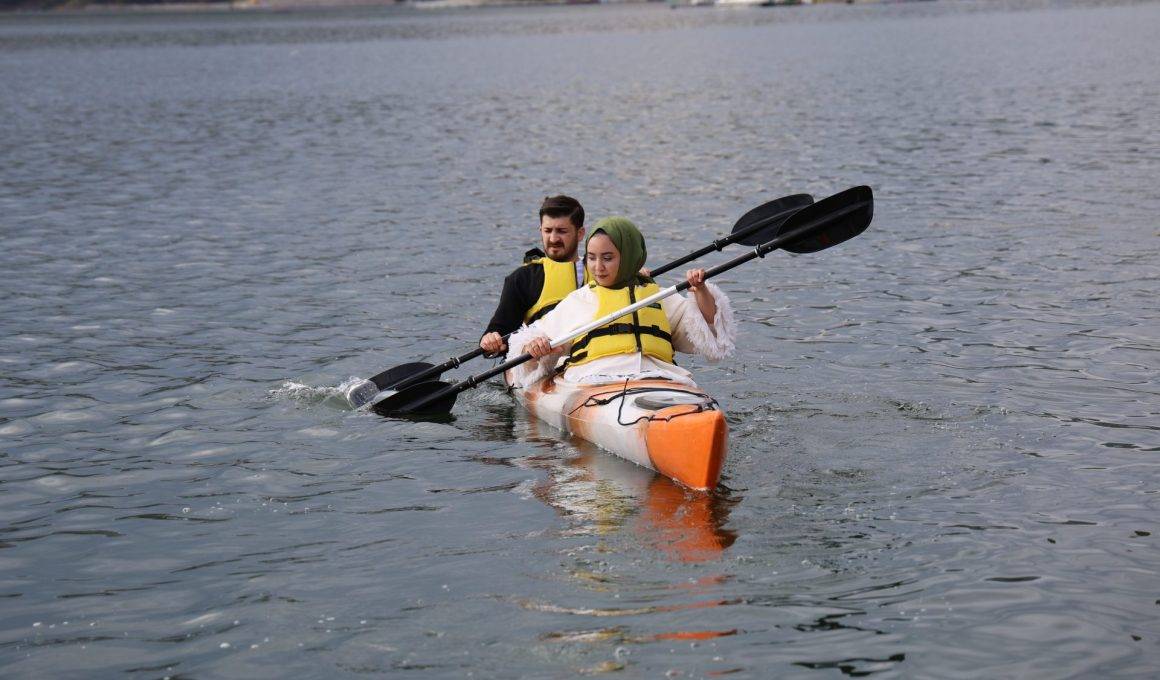 Denizi olmayan şehirde su sporlarına ilgi yoğun: Kahramanmaraş'ta kano keyfi