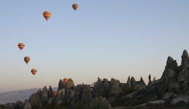 Turistlerin gözdesi Kapadokya'da rezervasyon oranı yüzde 80'e ulaştı