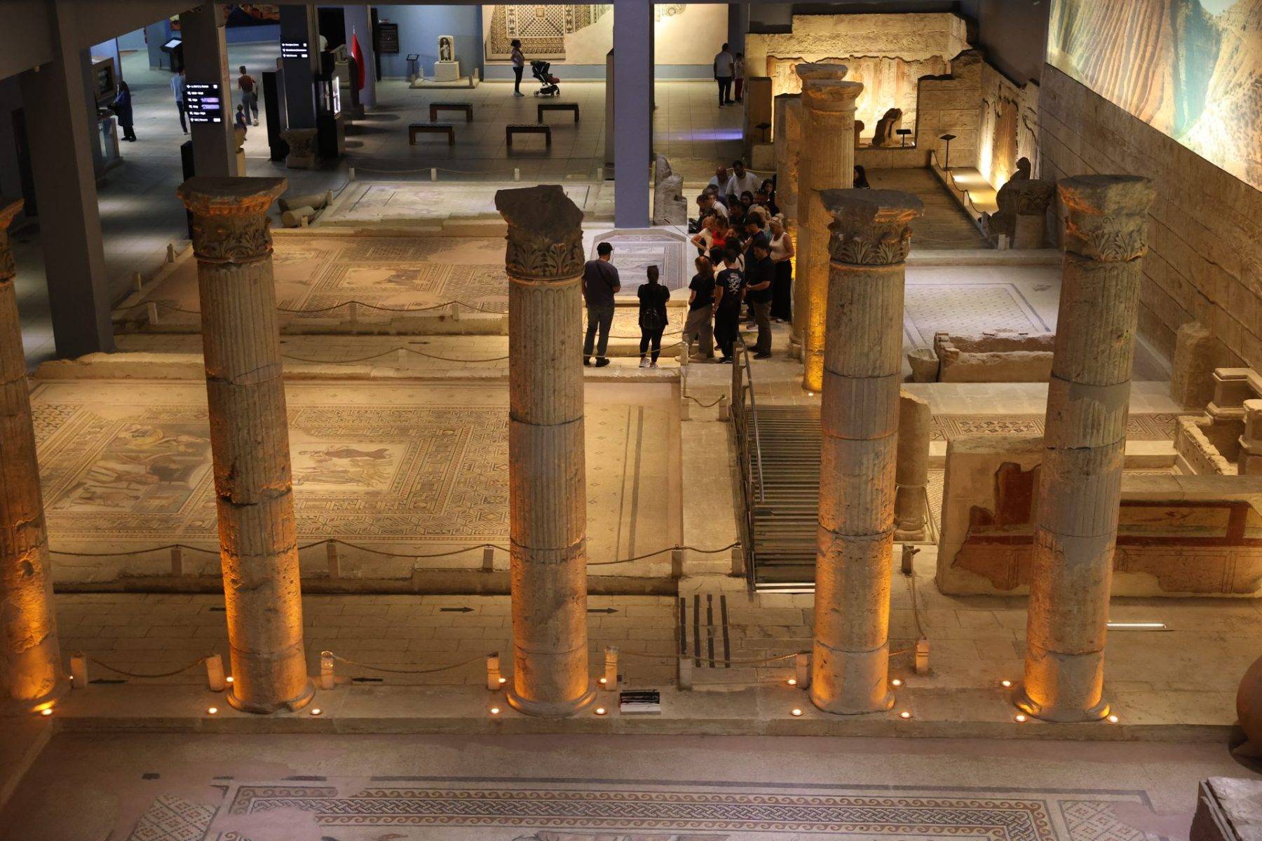 Zeugma Mozaik Müzesi'nde bayram yoğunluğu: On binler tarihle buluştu