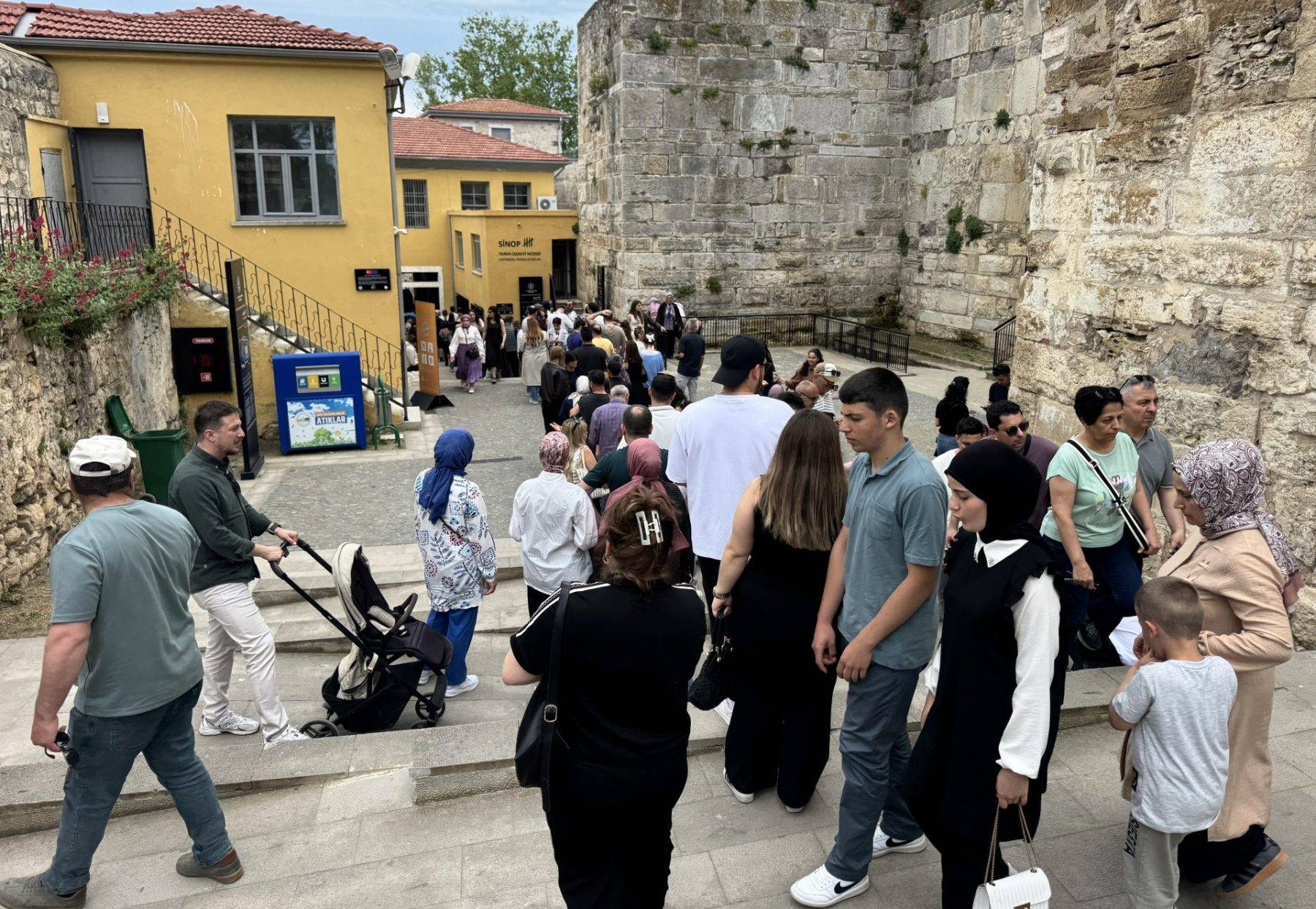 Anadolu'nun Alkatraz'ı bayramda binlerce kişiyi ağırladı