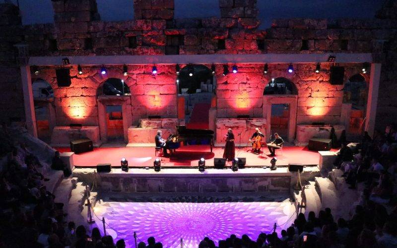 Medusa Mozaiği müzik ile buluştu: Kibyra Antik Kenti’nde melodiler yükseldi
