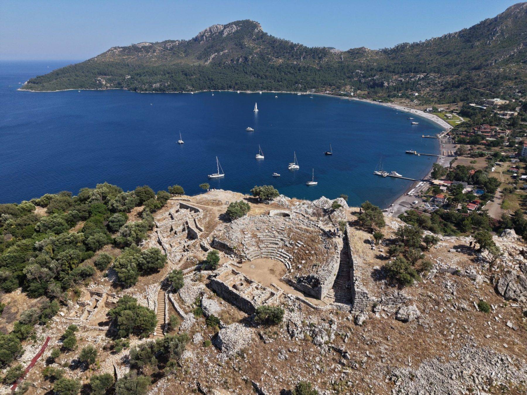 Sosyal medya fenomenleri Marmaris'te buluşup, özel içeriklerle tanıttılar