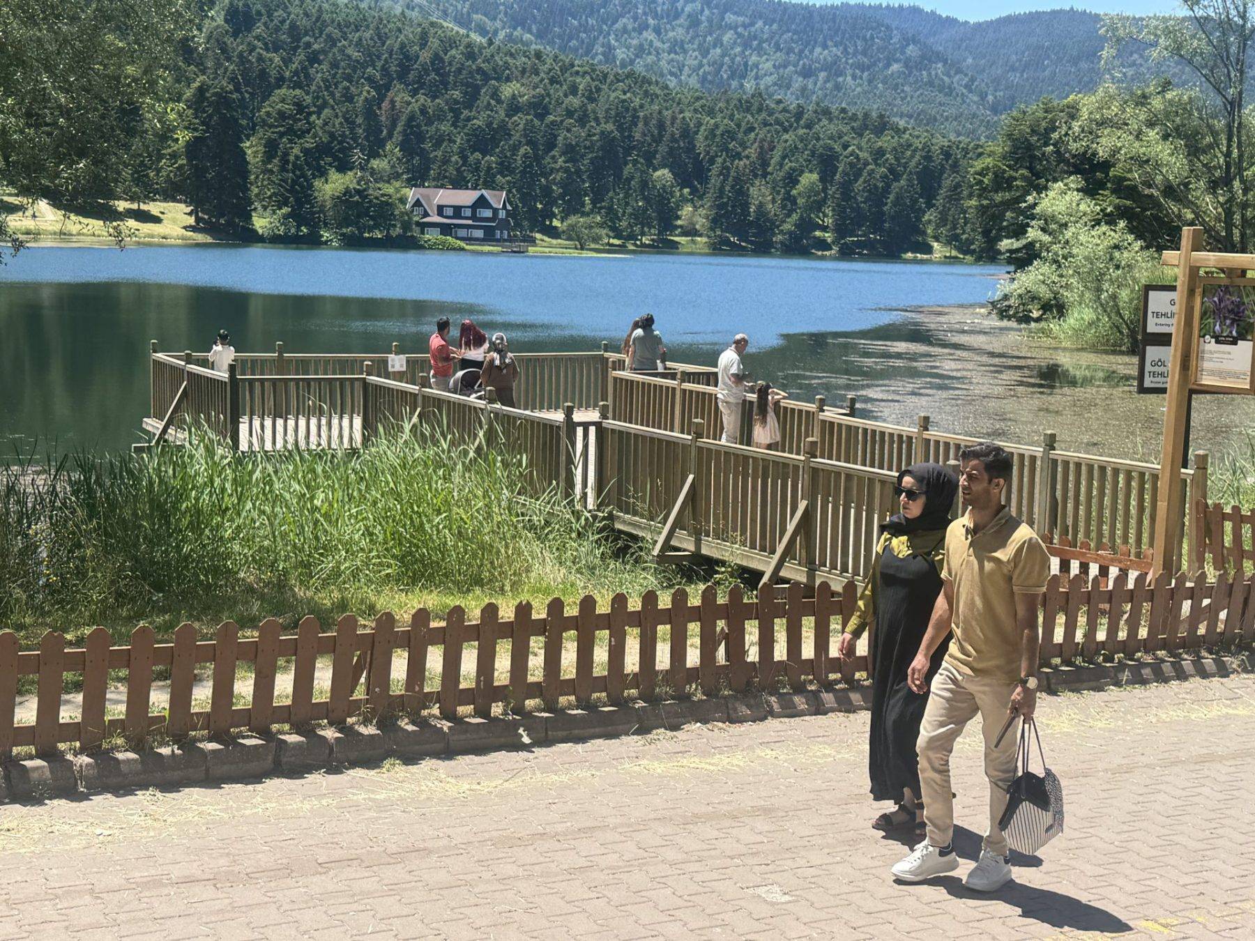 Bolu'da sıcak havadan kaçışın adresi: Gölcük Tabiat Parkı 