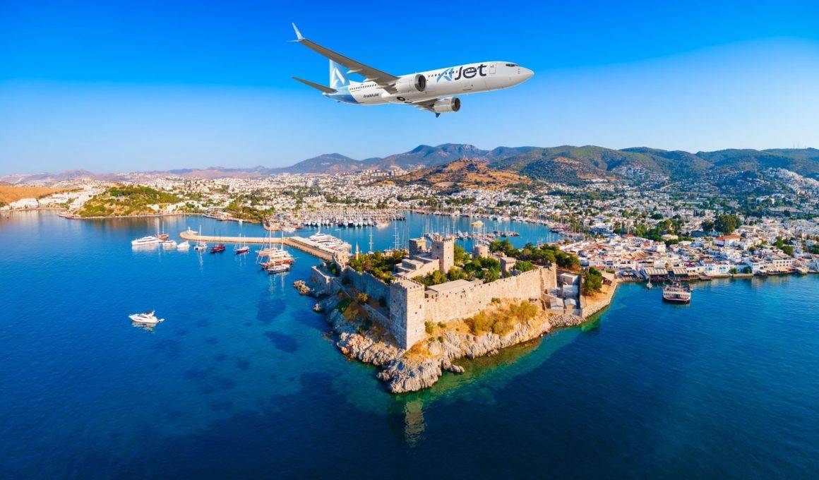 AJet'ten yeni kampanya: Bodrum biletleri yüzde 25 indirimli