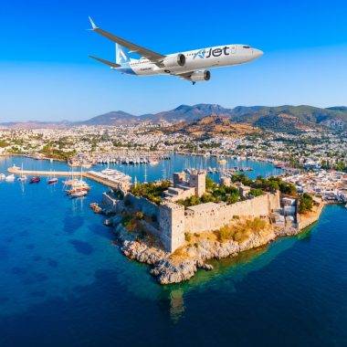 AJet'ten yeni kampanya: Bodrum biletleri yüzde 25 indirimli