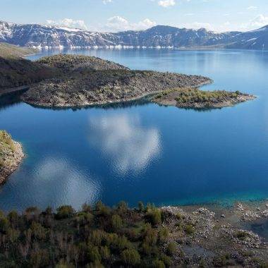 Volkanik patlama sonrası oluşan doğa harikası: Nemrut Krater Gölü
