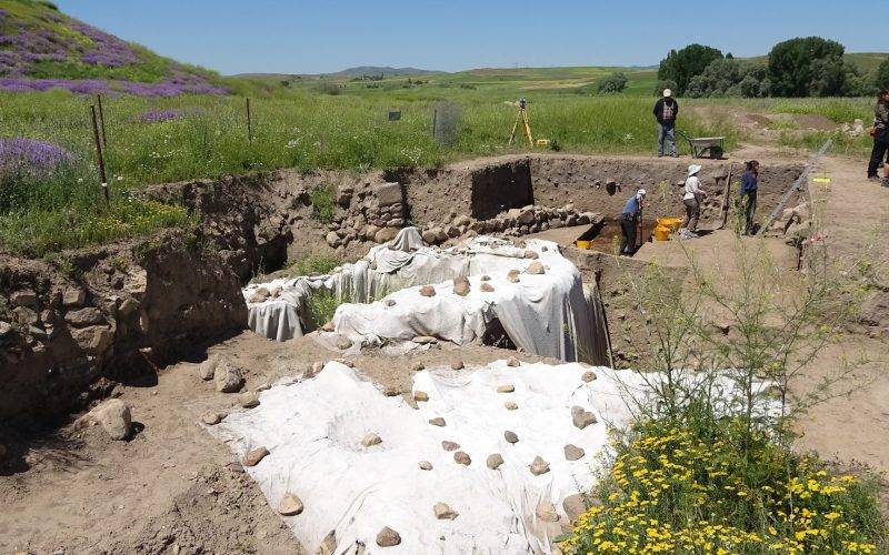Anadolu'da benzeri görülmedi! Uşaklı Höyük kazılarında ritüel alanları araştırılıyor