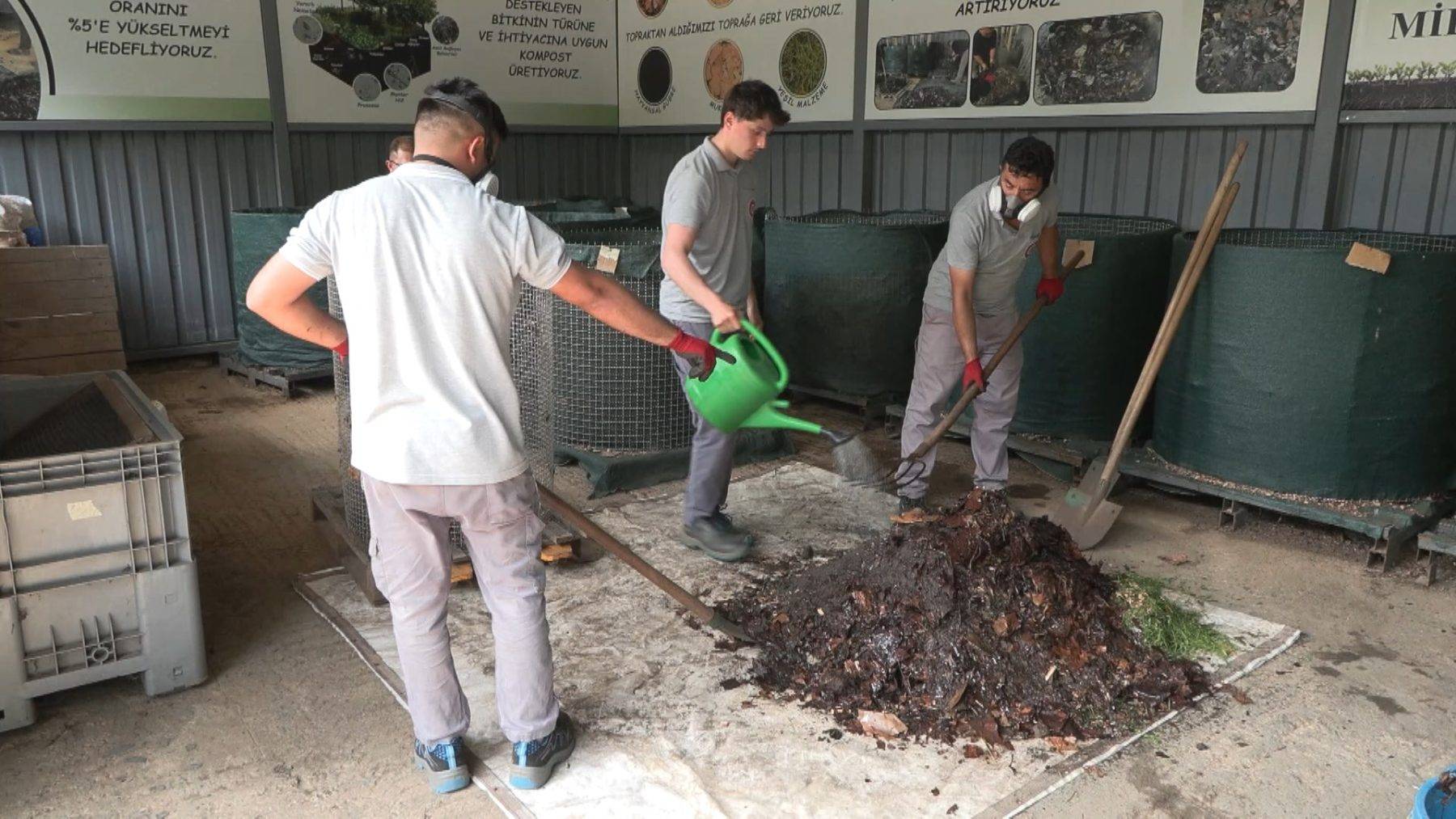 Beykoz Cam ve Billur Müzesi'nde Kompost Üretim Merkezi açıldı