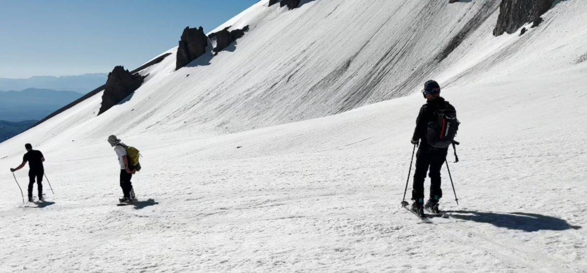 Erciyes'te haziran ayında kayak keyfi: Kar kalitesine hayran kaldılar