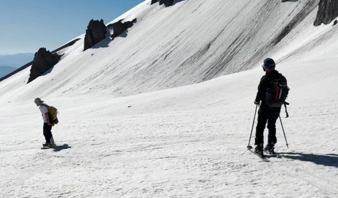 Erciyes'te haziran ayında kayak keyfi: Kar kalitesine hayran kaldılar