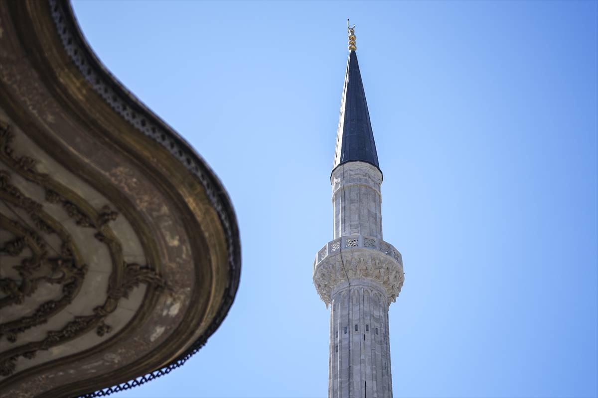 Edirne'nin özel taşı ilk kez Ayasofya restorasyonunda kullanılıyor