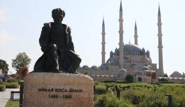 5 ayda milyonlar akın etti! Mimar Sinan'ın ustalık eseri Selimiye Camii'ne yoğun ilgi