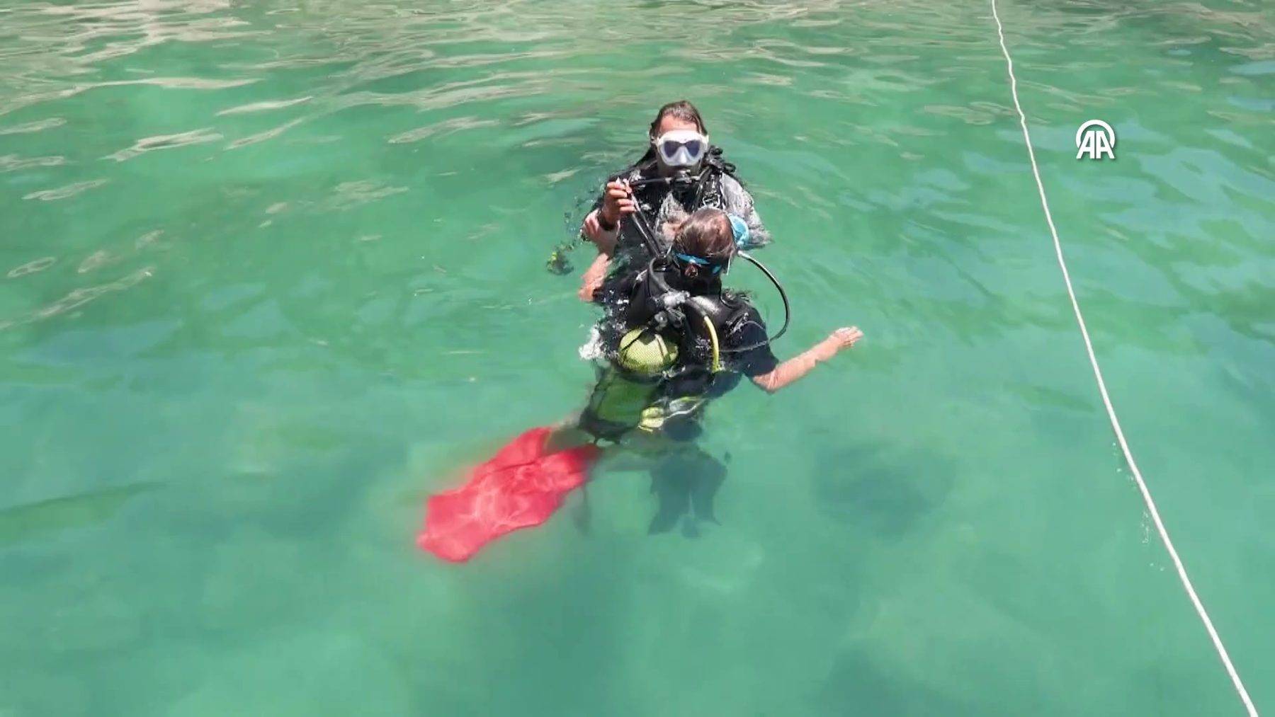 Yüzlerce dalış noktası turistleri bekliyor! Su altı turizminin yeni gözdesi: Antalya 