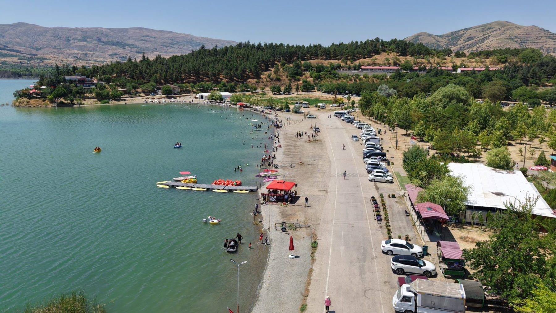 Doğu'nun saklı denizi: Elazığ'da Ege ve Akdeniz'i aratmayan görüntüler