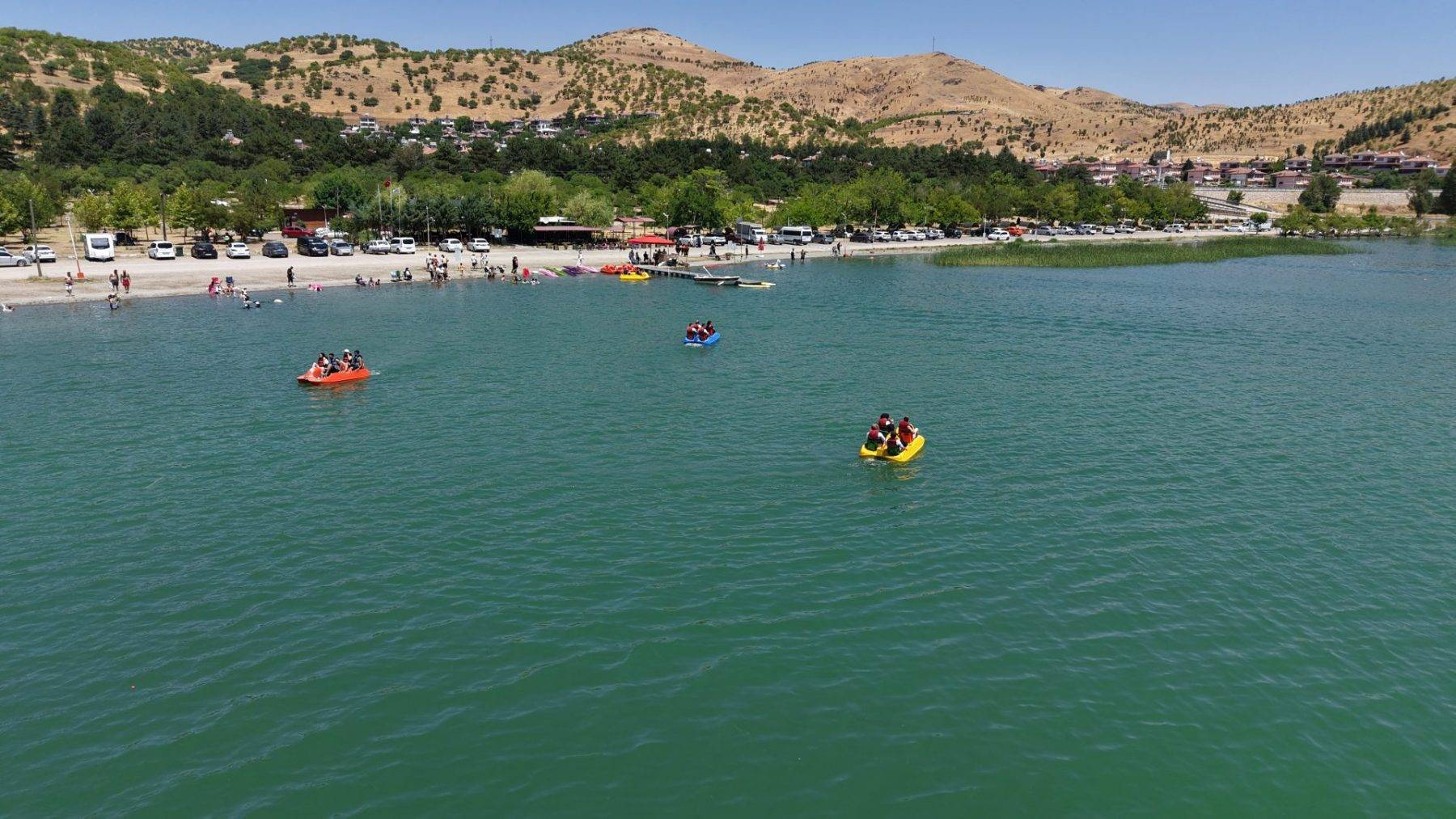 Doğu'nun saklı denizi: Elazığ'da Ege ve Akdeniz'i aratmayan görüntüler