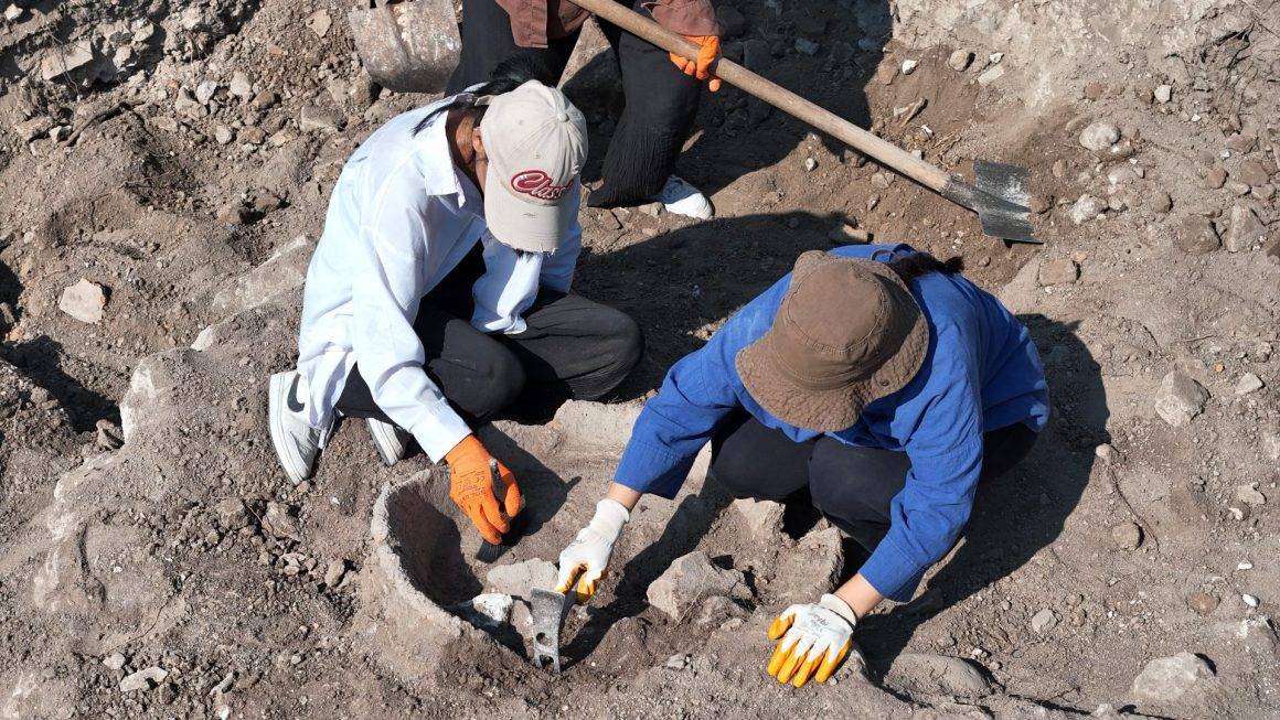 Çanakkale'deki kutsal alanda dikkat çeken 1500 yıllık buluntu