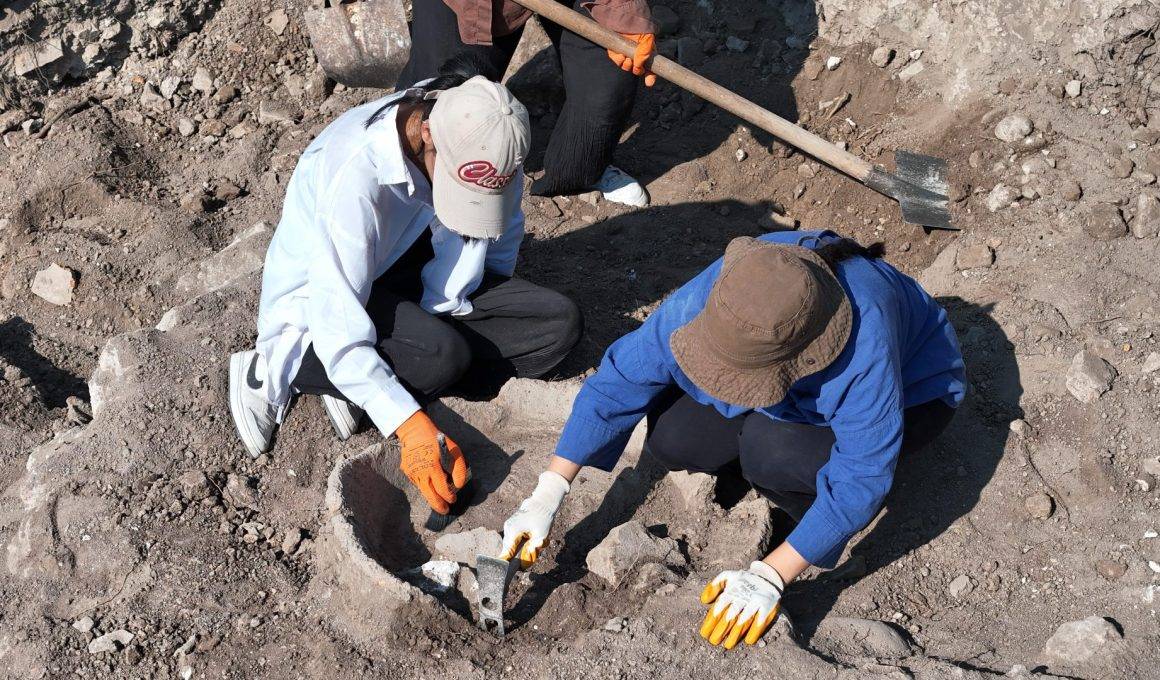Çanakkale'deki kutsal alanda dikkat çeken 1500 yıllık buluntu